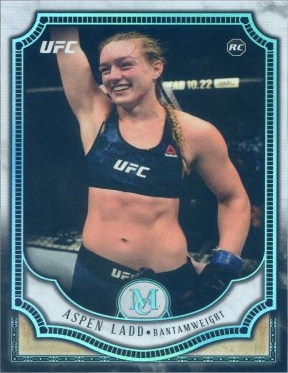 Aspen Ladd 2018 Topps UFC Museum Collection Base #49 Ruby