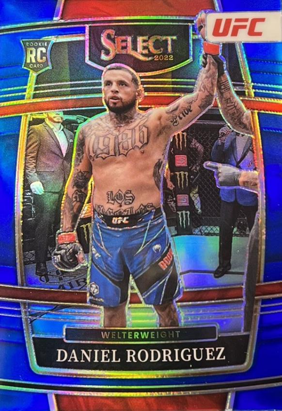 Daniel Rodriguez 2022 Panini Select UFC Concourse #21 Blue Prizm