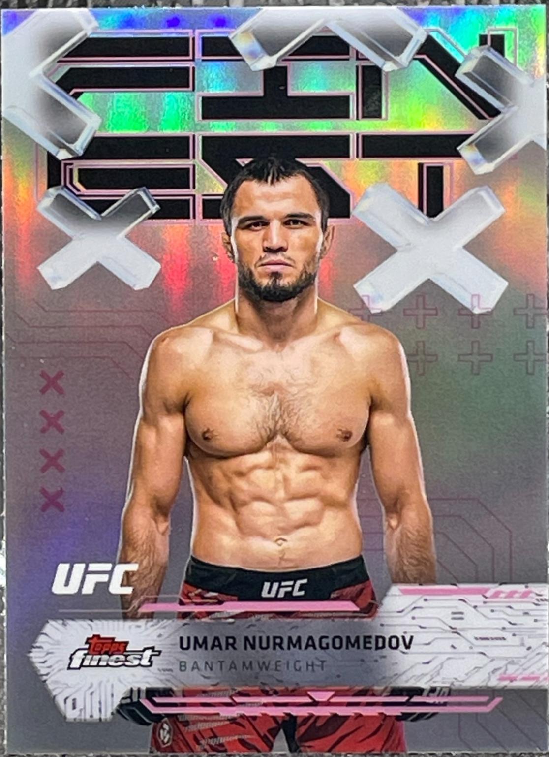 Umar Nurmagomedov 2025 Topps Finest UFC Base Common #23 Refractor