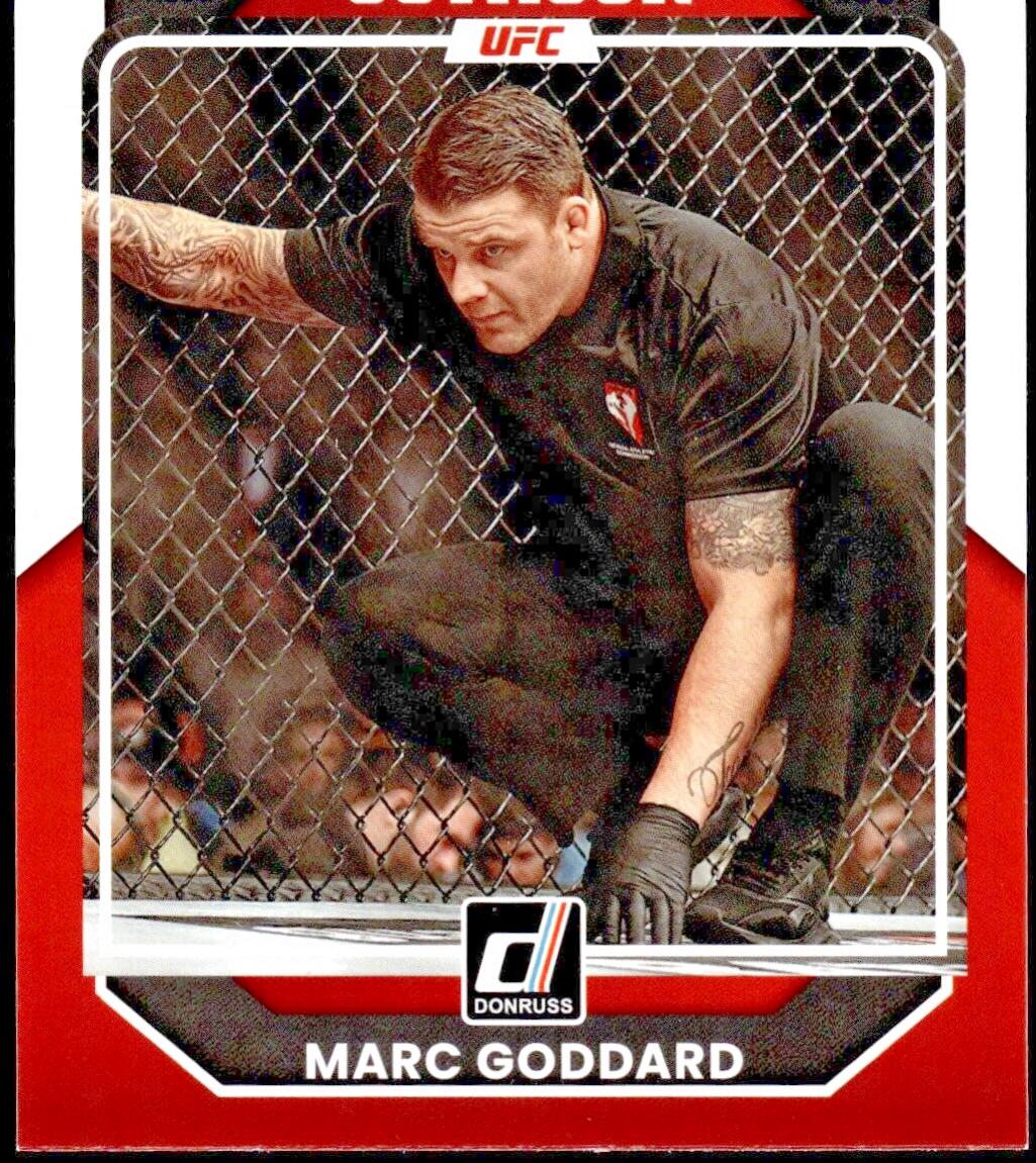 Marc Goddard 2023 Panini Donruss UFC Base #225 Press Proof Purple