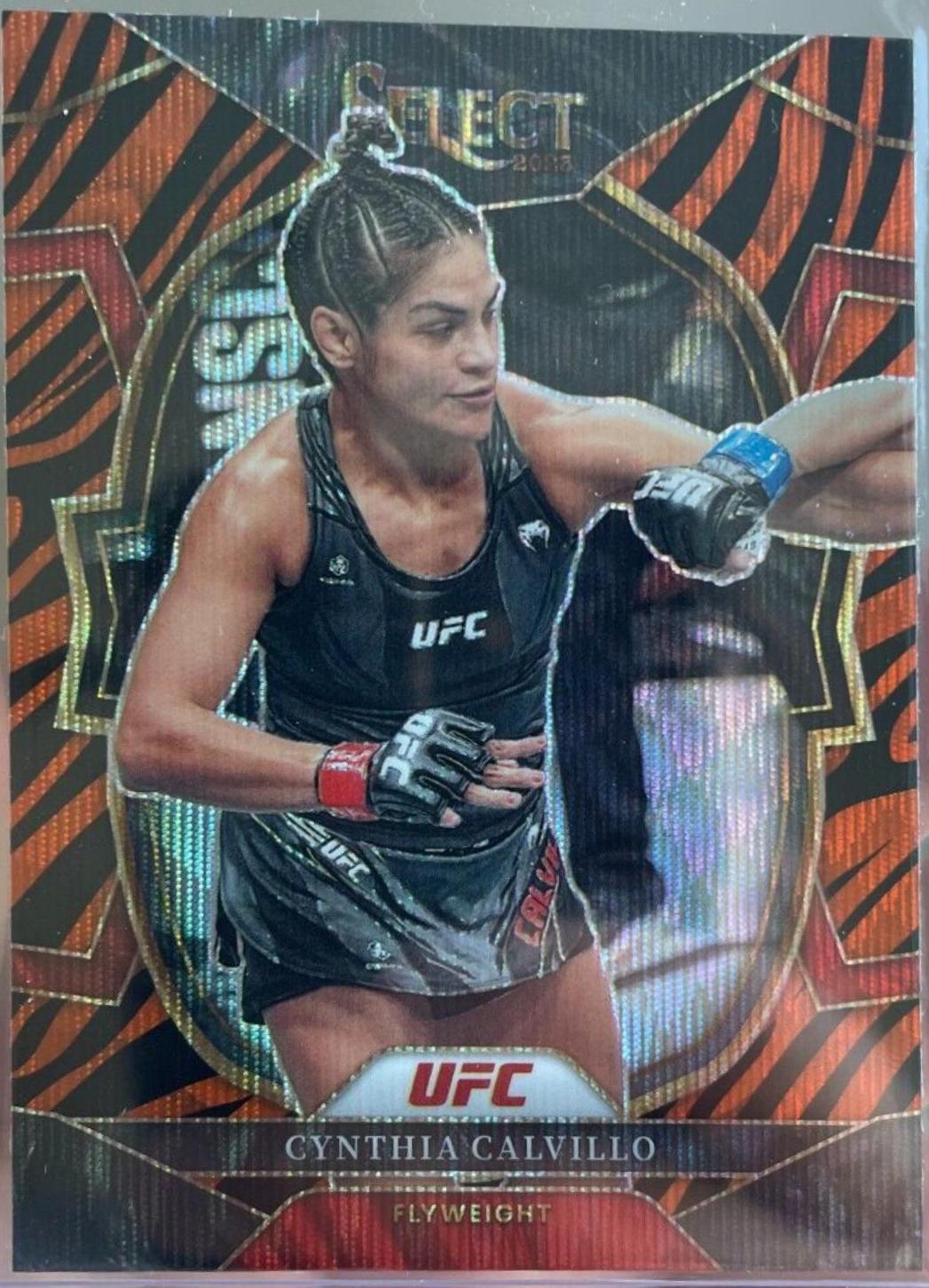 Cynthia Calvillo 2023 Panini Select UFC Concourse #22 Tiger