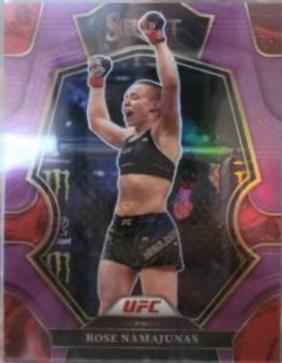 Rose Namajunas 2023 Panini Select UFC Premier Level #199 Purple