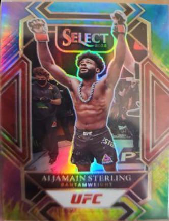 Aljamain Sterling 2022 Panini Select UFC Mezzanine #341 Tie Dye