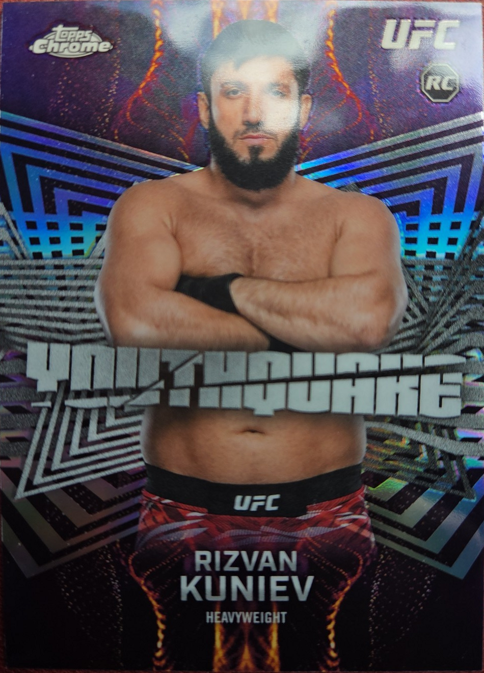 Rizvan Kuniev 2026 Topps Chrome UFC YouthQuake #YQ-14