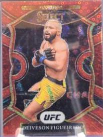 Deiveson Figueiredo 2021 Panini Select UFC Concourse #100 Red