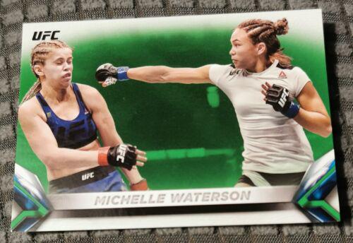Michelle Waterson-Gomez 2018 Topps UFC Knockout Base #27 Green