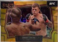 Jimmy Crute 2023 Panini Select UFC Octagonside #231 Gold