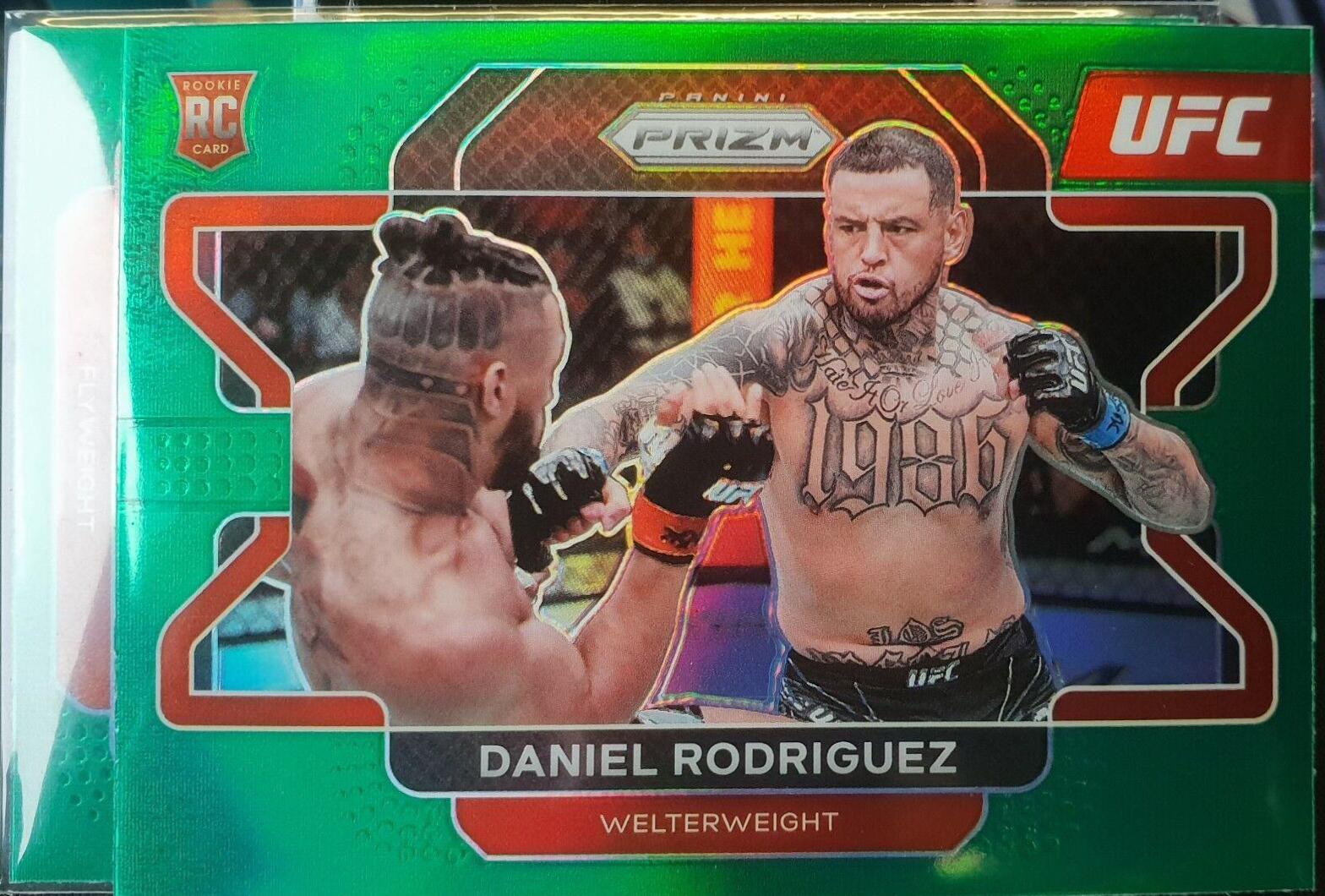 Daniel Rodriguez 2022 Panini Prizm UFC Base #89 Green