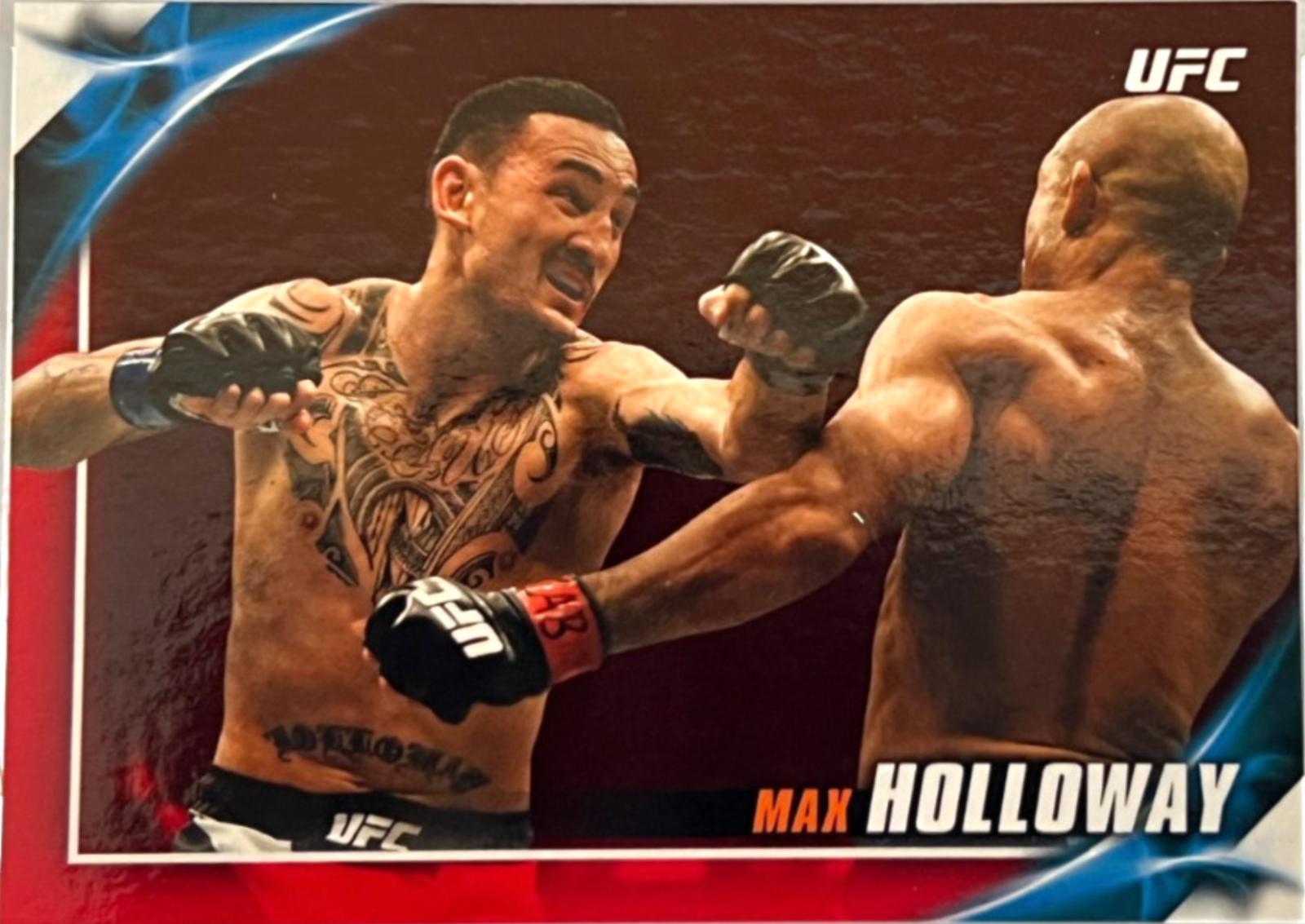 Max Holloway 2019 Topps UFC Knockout Base #31 Red