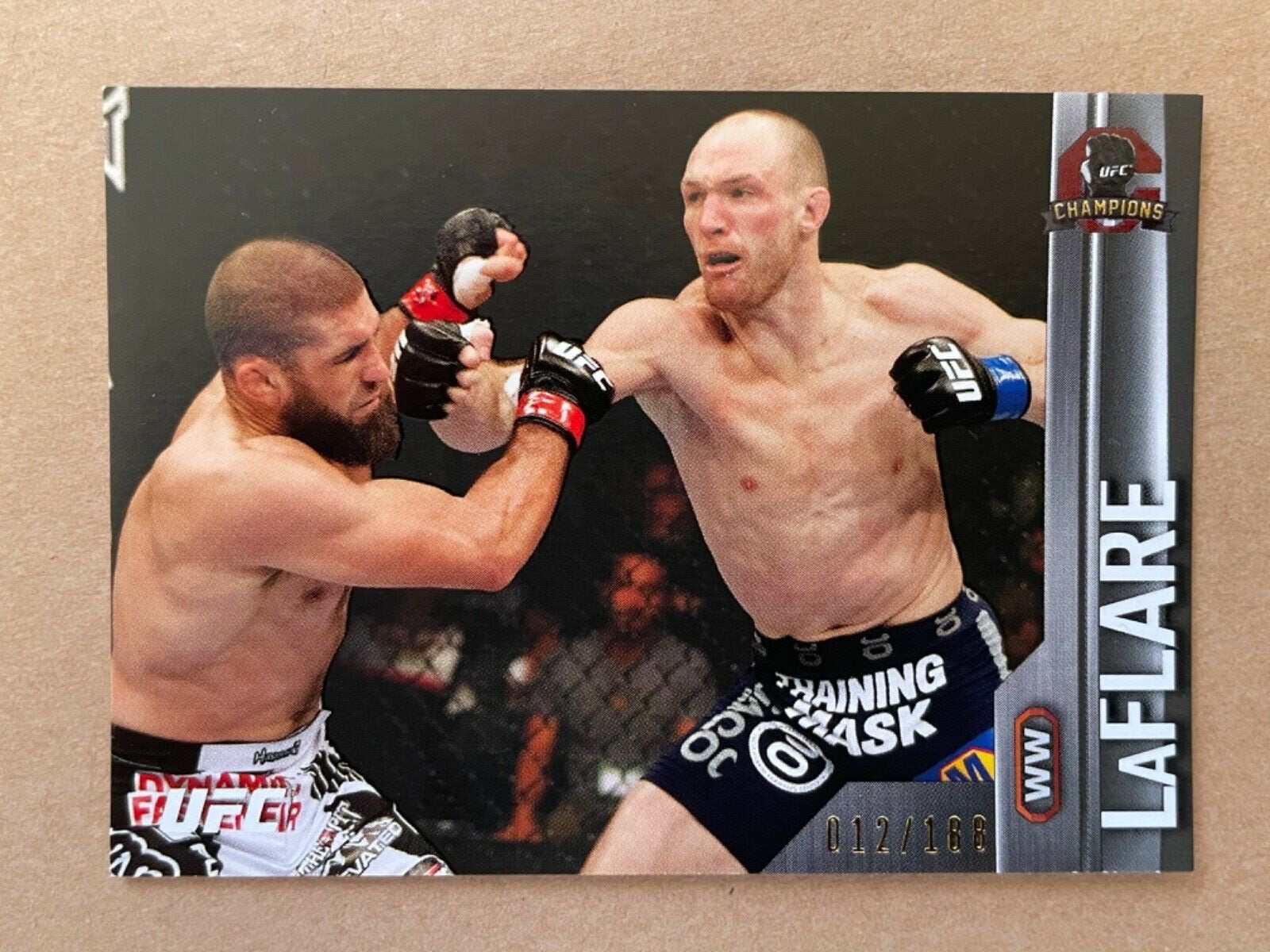 Ryan LaFlare 2015 Topps UFC Champions Base #184 Black