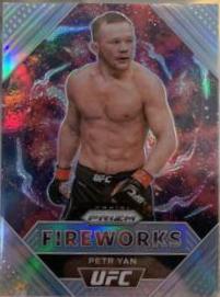 Petr Yan 2021 Panini Prizm UFC Fireworks #3 Silver