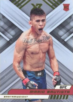 Mario Bautista 2023 Panini Chronicles UFC Base XR #297 Gold