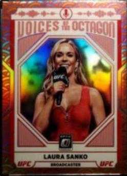 Laura Sanko 2022 Panini Donruss Optic UFC Base #124 Photon