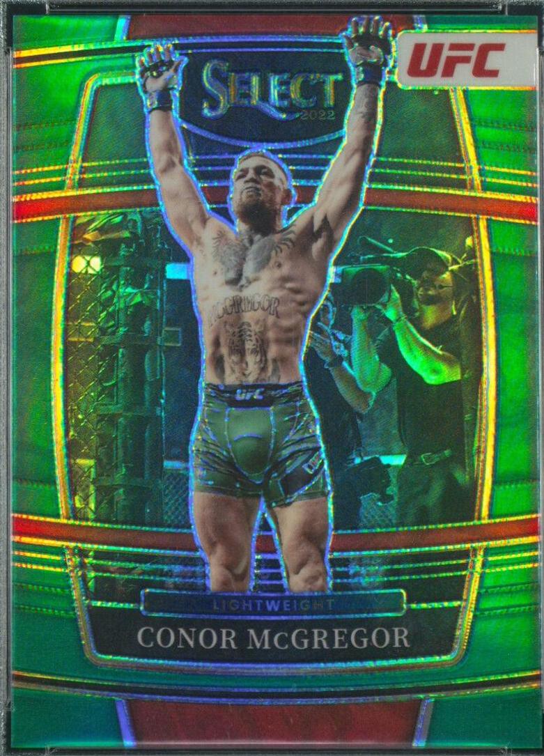 Conor McGregor 2022 Panini Select UFC Concourse #93 Green