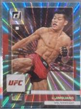 Li Jingliang 2023 Panini Donruss UFC Base #5 Teal Laser
