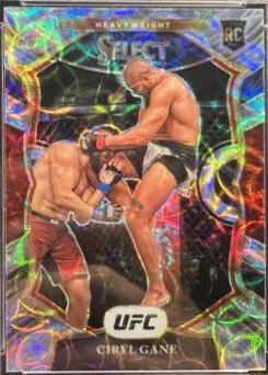 Ciryl Gane 2021 Panini Select UFC Concourse #98 Scope