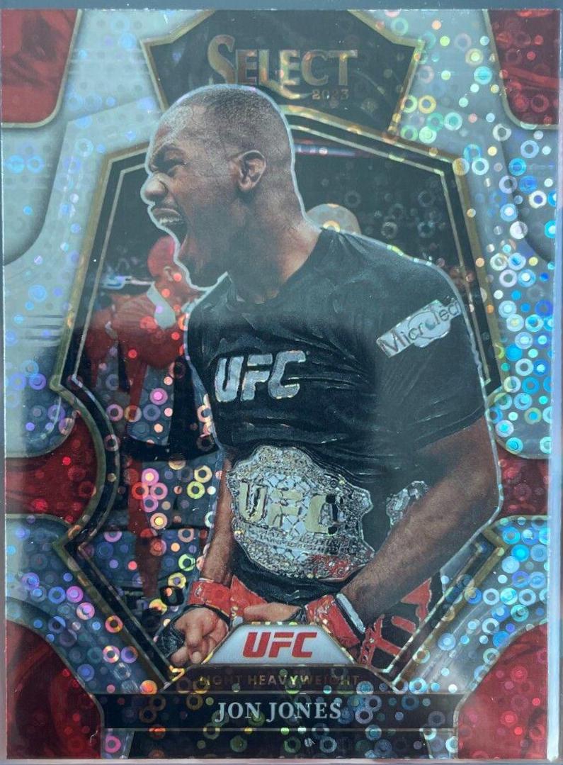 Jon Jones 2023 Panini Select UFC Premier Level #154 Disco