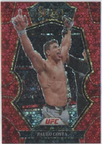 Paulo Costa 2023 Panini Select UFC Premier Level #149 Red Disco