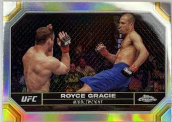 Royce Gracie 2024 Topps Chrome UFC Base #170 Refractor