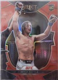Bryan Battle 2023 Panini Select UFC Concourse #60 Red