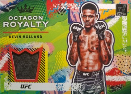 Kevin Holland 2022 Panini Donruss UFC Octagon Royalty #5 Prime