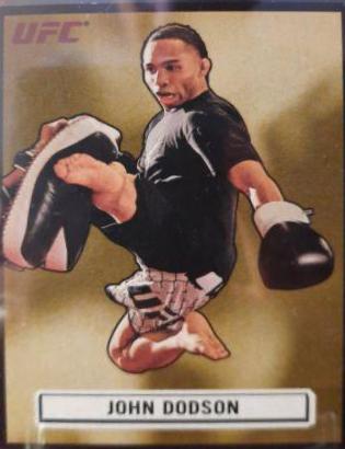John Dodson 2013 Topps UFC Bloodlines Base #147 Black