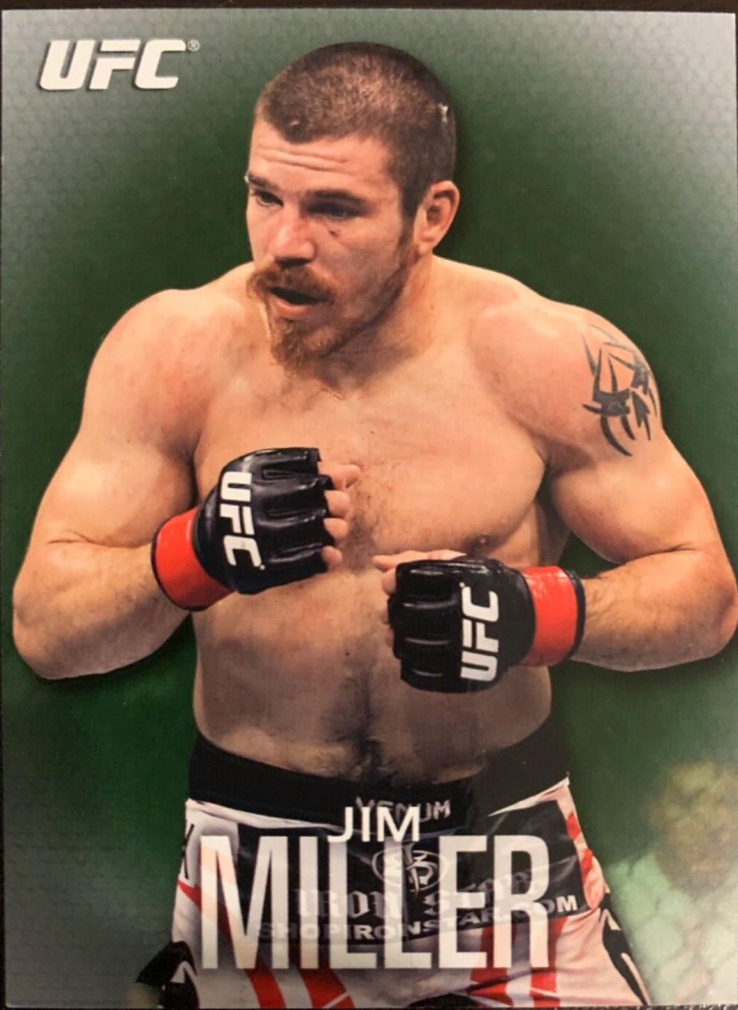 Jim Miller 2012 Topps UFC Knockout Base #99 Green