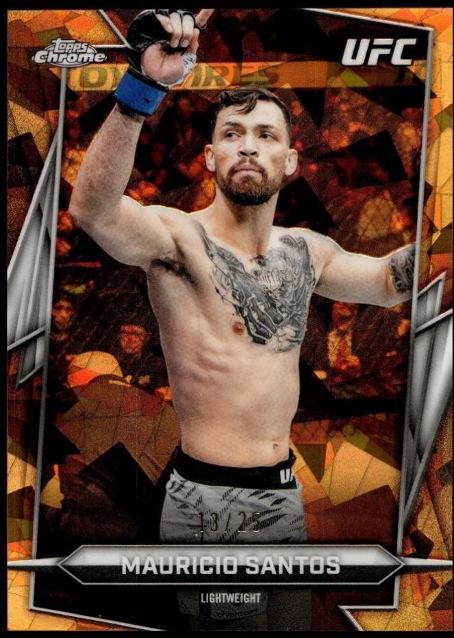 Mauricio Ruffy 2026 Topps Chrome UFC Base #178 Orange Refractor