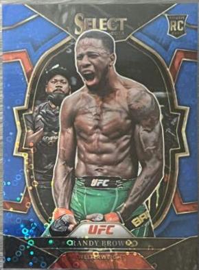 Randy Brown 2023 Panini Select UFC Concourse #81 Blue Disco