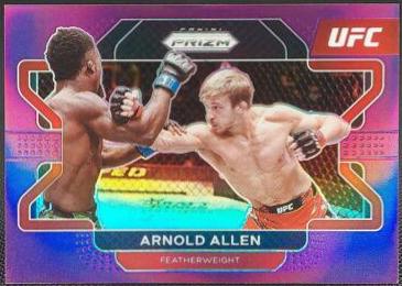 Arnold Allen 2022 Panini Prizm UFC Base #95 Purple