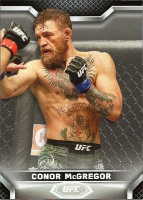 Conor McGregor 2020 Topps UFC Knockout Base #77 Gold