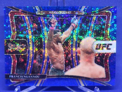 Francis Ngannou 2021 Panini Select UFC Premier Level #120 Blue Disco