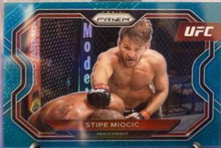 Stipe Miocic 2021 Panini Prizm UFC Base #177 Teal
