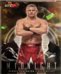 Sergei Pavlovich 2024 Topps Midnight UFC Base #49 Daybreak