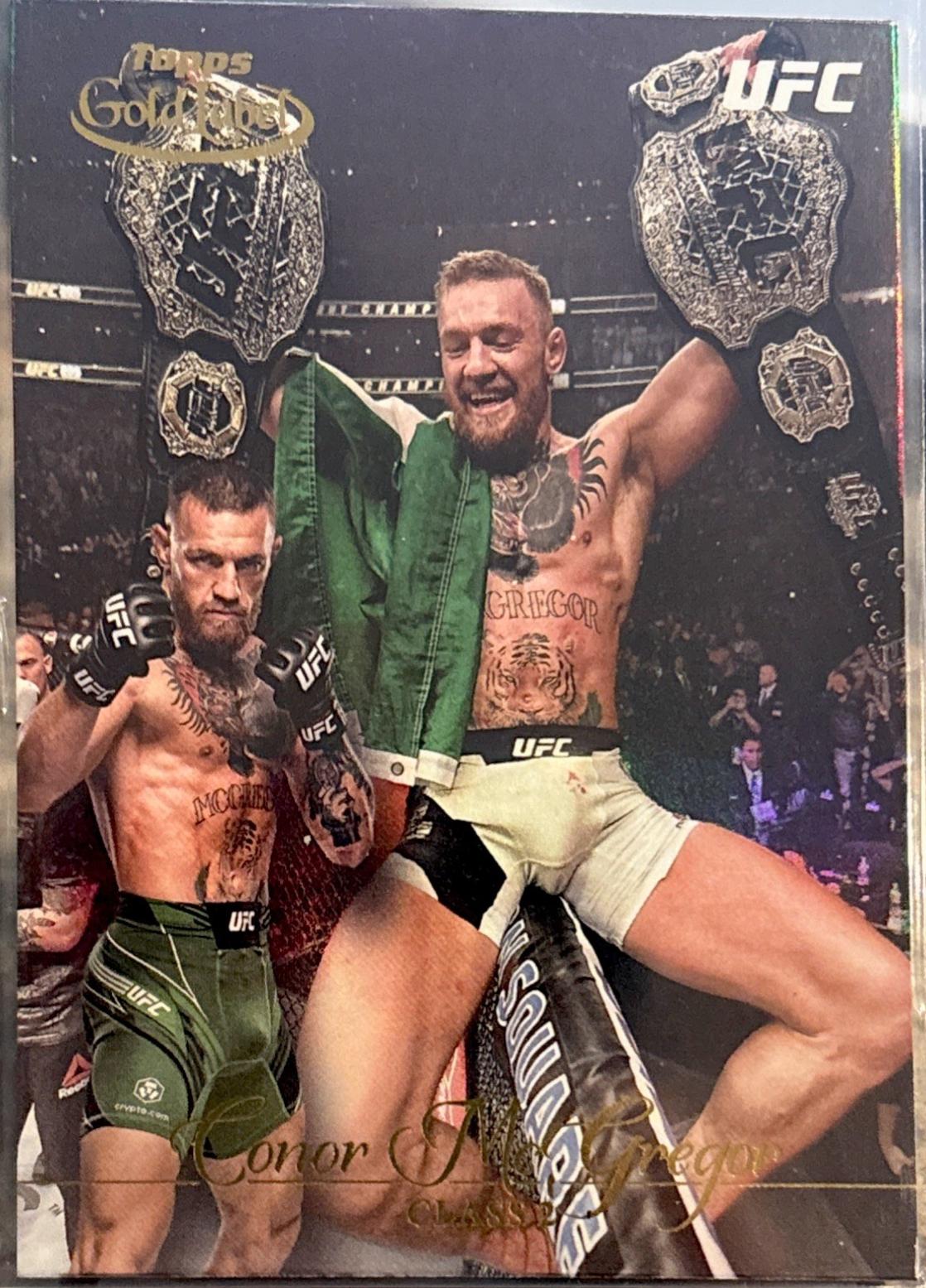Conor McGregor 2024 Topps Gold Label UFC Base Class II #53 Black
