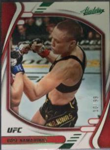 Rose Namajunas 2022 Panini Chronicles UFC Base Contenders Optic Season Ticket #362 Green