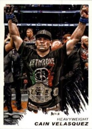 Cain Velasquez 2011 Topps UFC Moment of Truth Base #116 Ruby