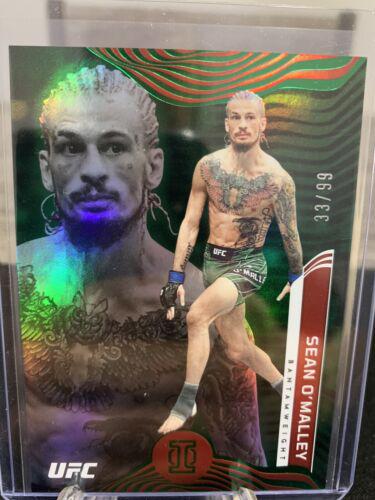 Sean O'Malley 2022 Panini Chronicles UFC Base Illusions #280 Green
