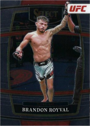 Brandon Royval 2022 Panini Select UFC Concourse #6 Black Flash