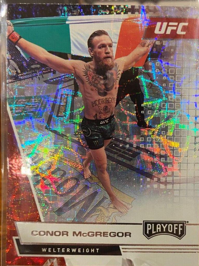 Conor McGregor 2021 Panini Chronicles UFC Base Playoff #61 Asia