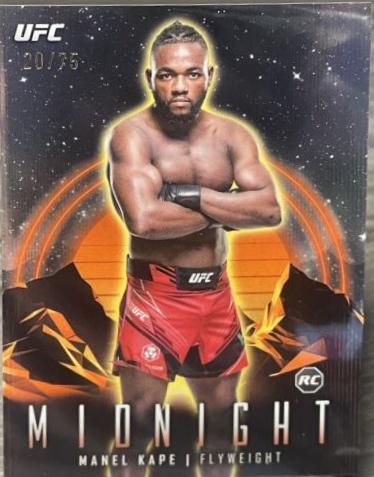 Manel Kape 2024 Topps Midnight UFC Base #14 Dusk