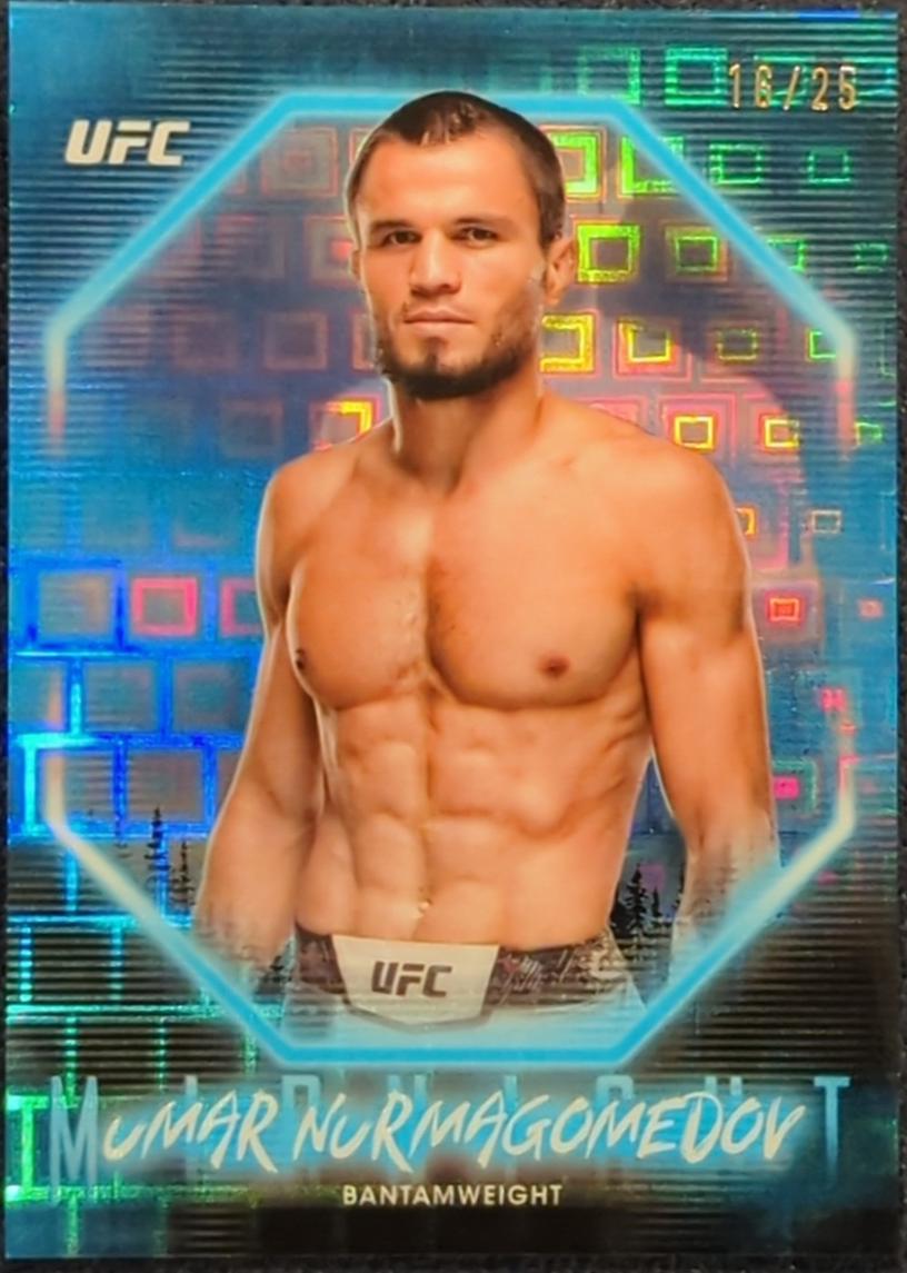Umar Nurmagomedov 2025 Topps Midnight UFC Base #95 Moonrise