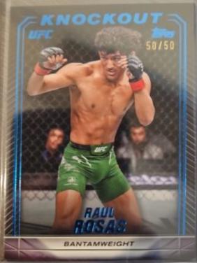 Raul Rosas 2024 Topps Knockout UFC Base #31 Blue