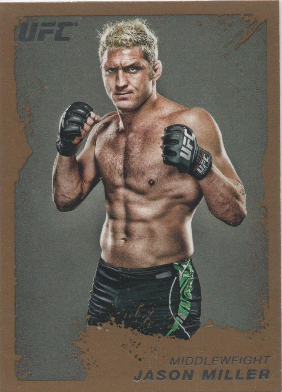 Jason Miller 2011 Topps UFC Moment of Truth Base #107 Gold