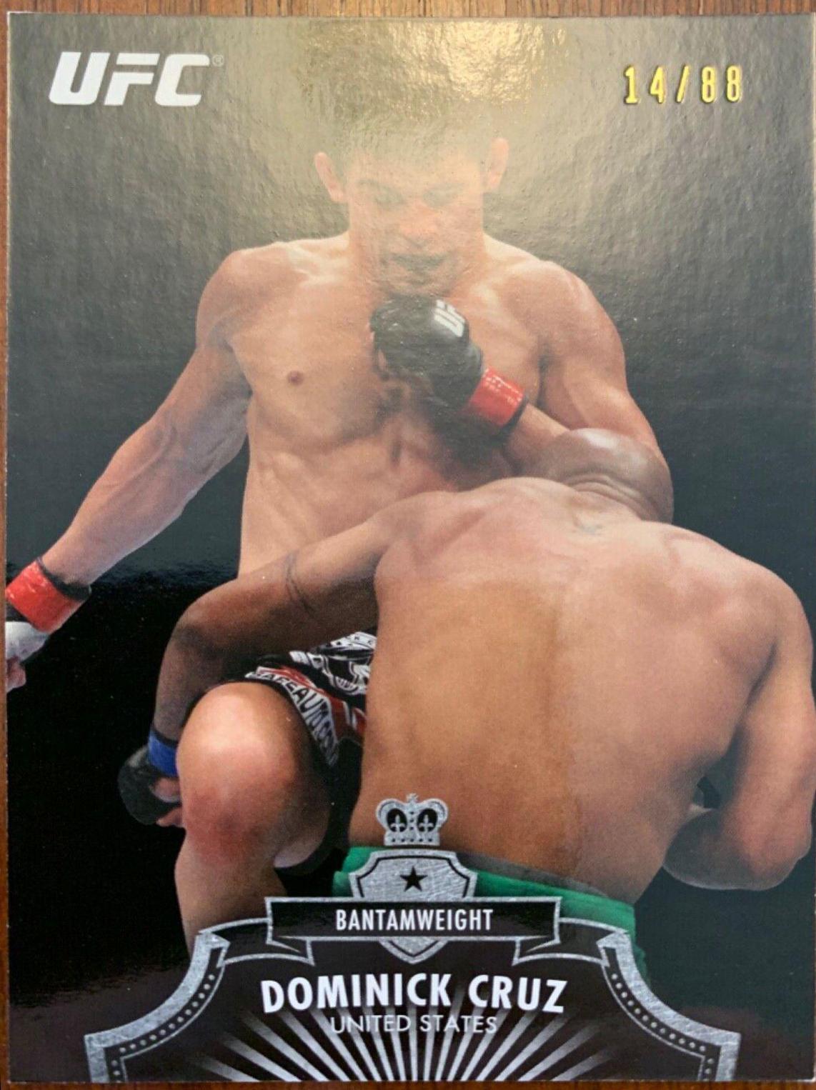 Dominick Cruz 2012 Topps UFC Bloodlines Base #66 Black