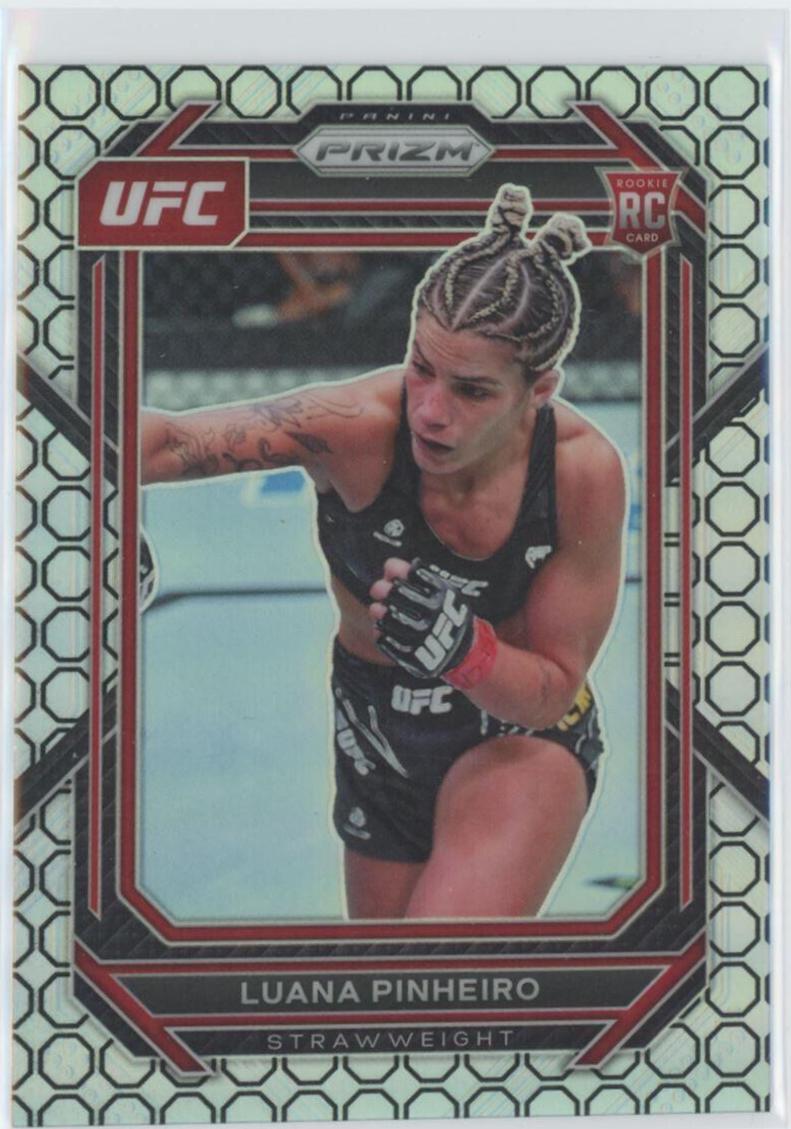 Luana Pinheiro 2023 Panini Prizm UFC Base #170 Octagon