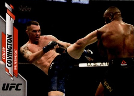 Colby Covington 2020 Topps UFC Base #28 Red