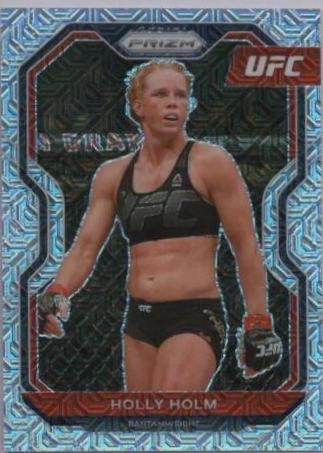 Holly Holm 2021 Panini Prizm UFC Base #4 Mojo