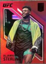 Aljamain Sterling 2021 Panini Chronicles UFC Base Elite #153 Red