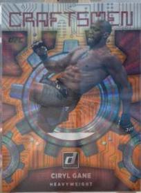 Ciryl Gane 2022 Panini Donruss UFC Craftsmen #20 Orange
